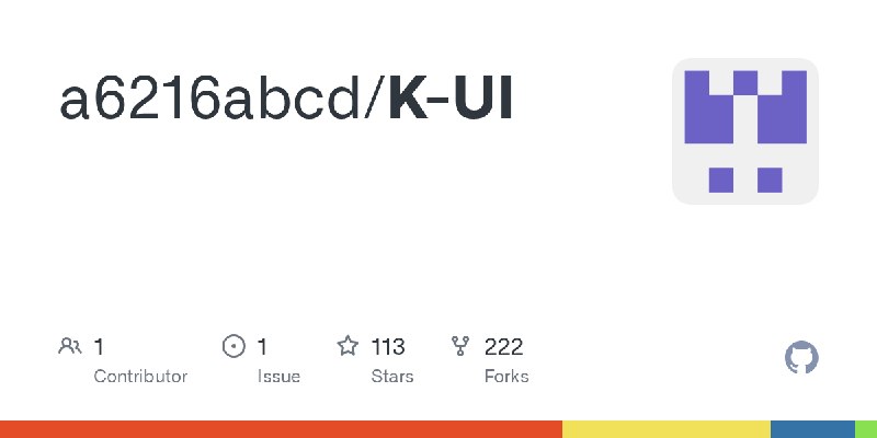 GitHub - a6216abcd/K-UI at dev